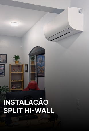 Instalação Split Hi-wall